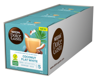 Nescafe Kawa kapsułkowa NESCAFE COCONUT FLAT WHITE VEGAN do Dolce Gu - 1461992 - zdjęcie 3